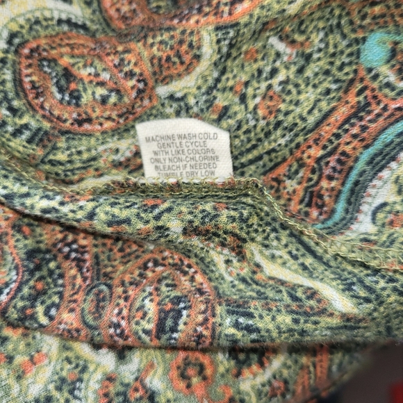 Ruff Hewn paisley print shirt in XL - Picture 9 of 9